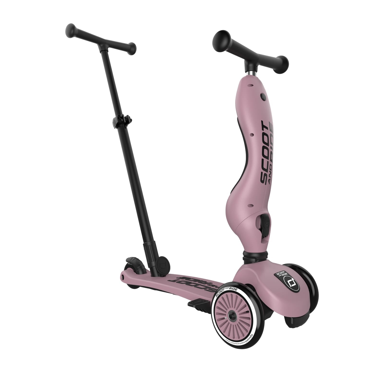 Highwaykick 1 Scooter - Push and Go - Wildberry 