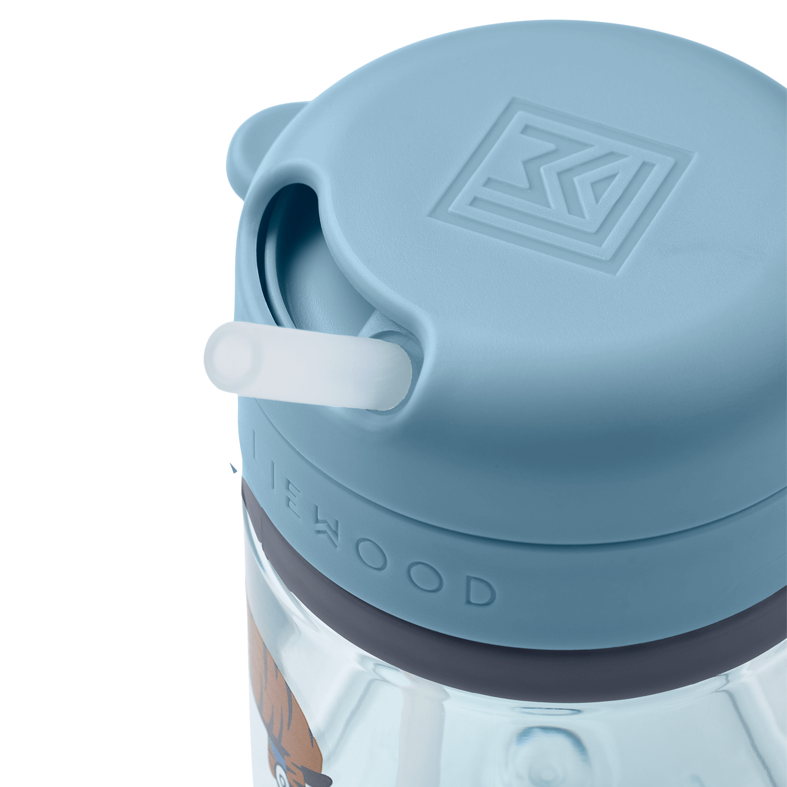 Pavia Tritan Straw Cup 280ml - Fun Beach Blue