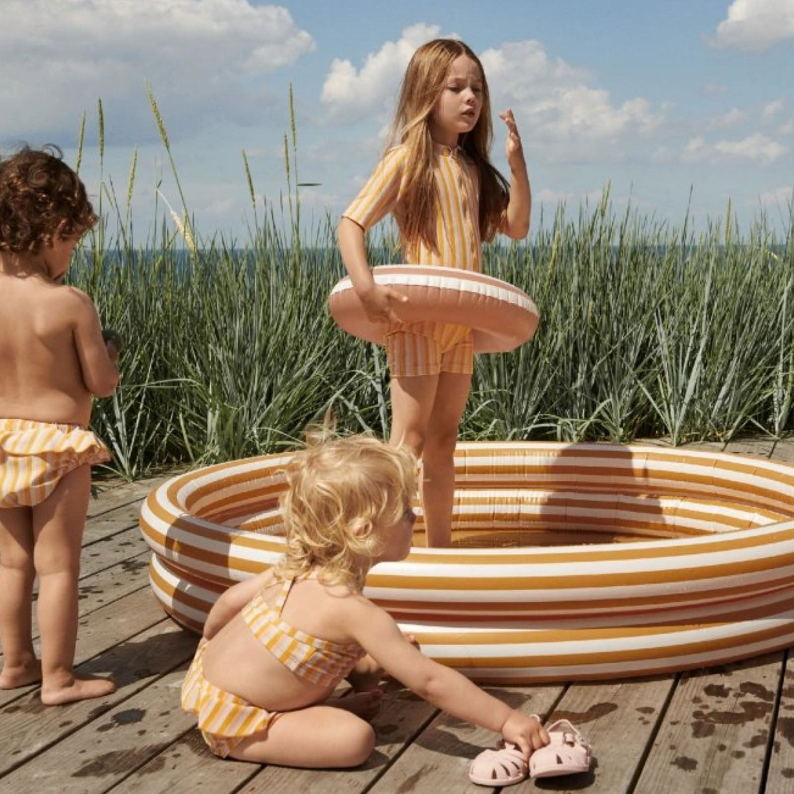 Savannah Pool - Peach Sea Shell 150cm