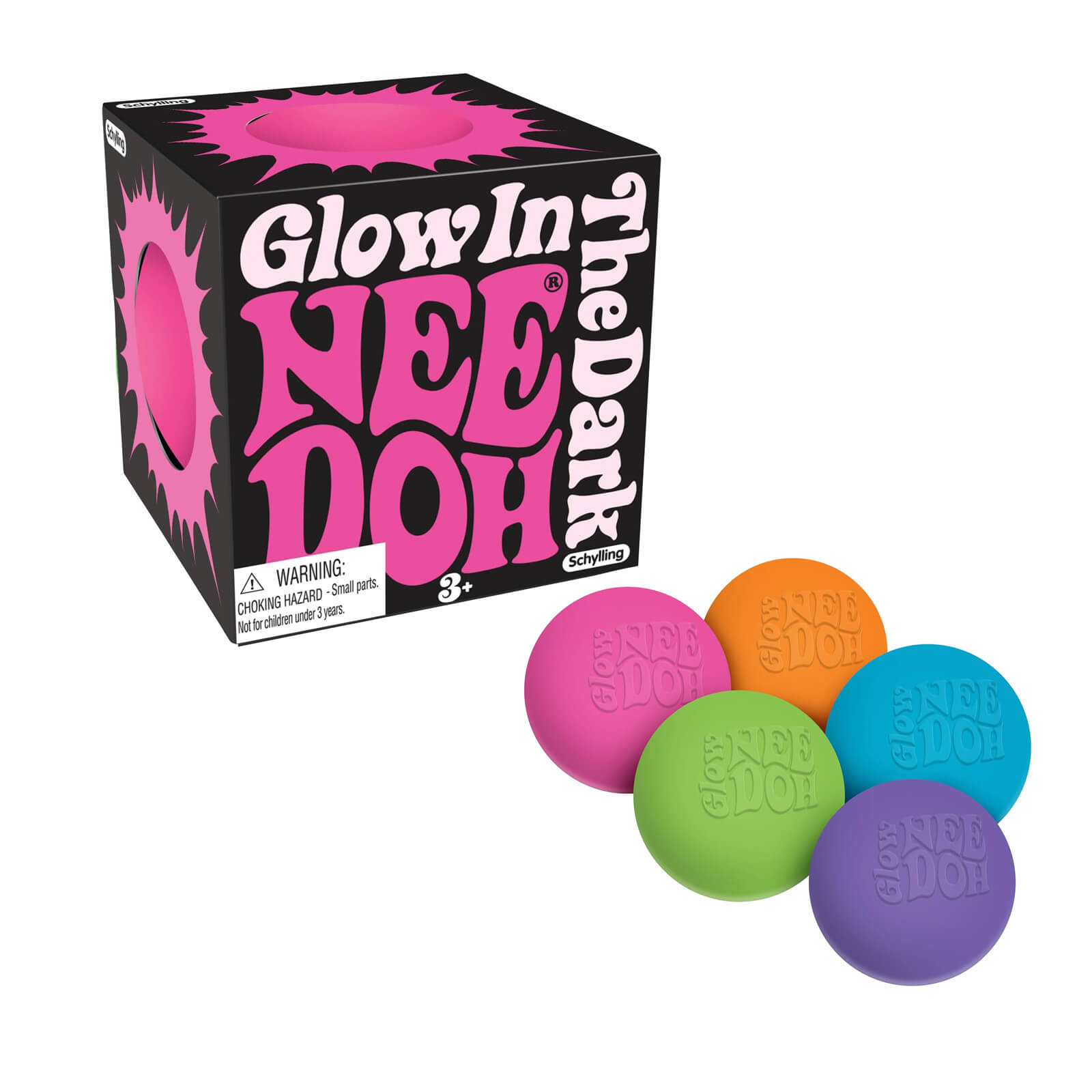 Squishy Stress Ball - Glow in the Dark Ball