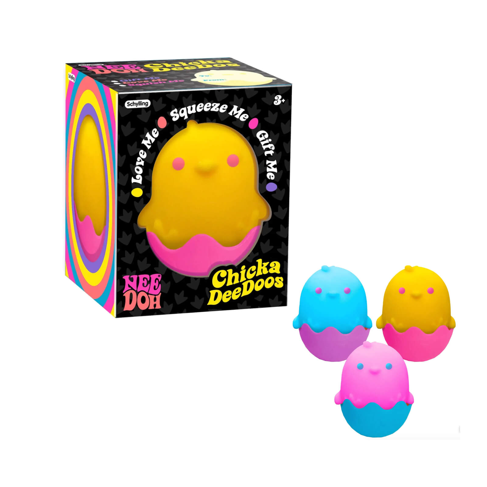 Squishy Fidget Toy - Chicka Deedos