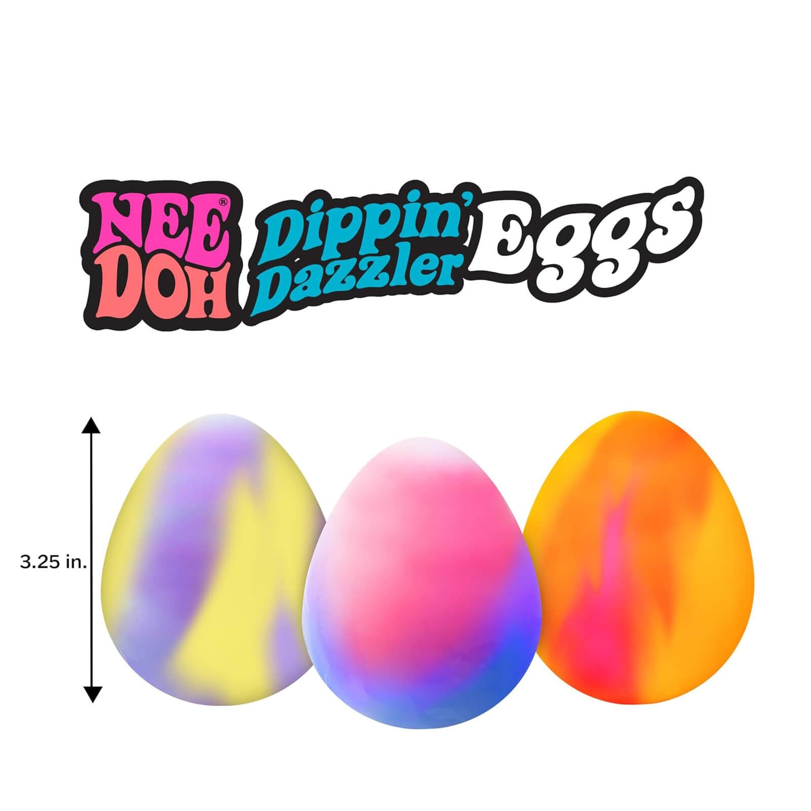 Squishy Fidget Toy - Dippin Dazzler Eggs
