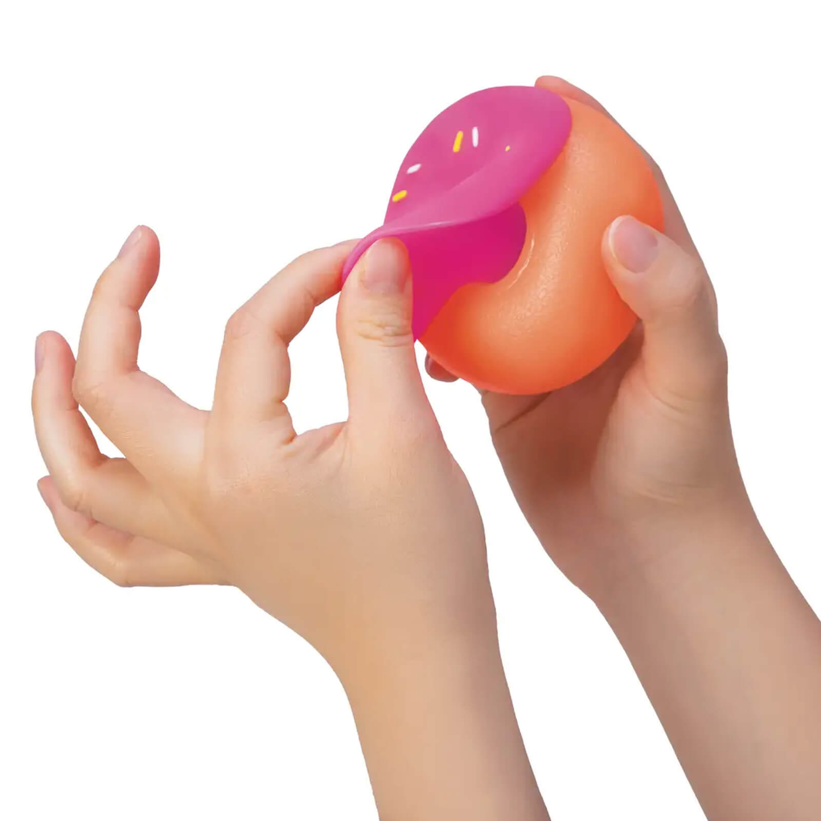 Squishy Fidget Toy - Coloured Donut