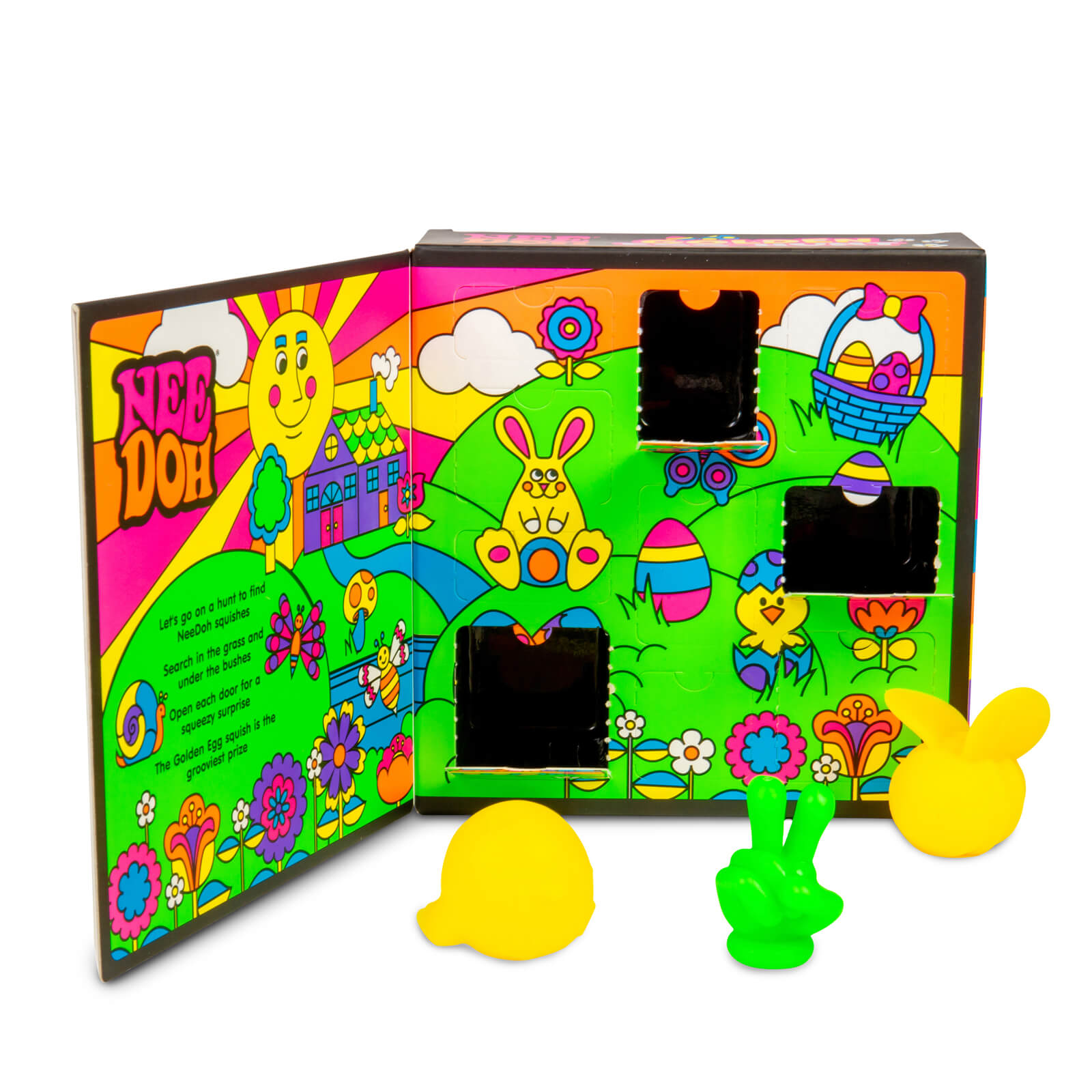 Golden Egg Hunt Fidget Set - 10 Squishy Surprises