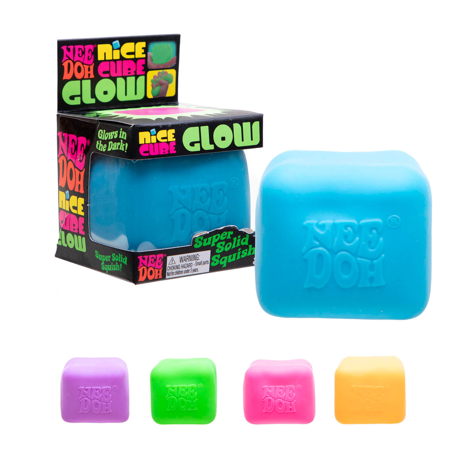 Squishy Fidget Toy - Nice Cube Glow In The Dark