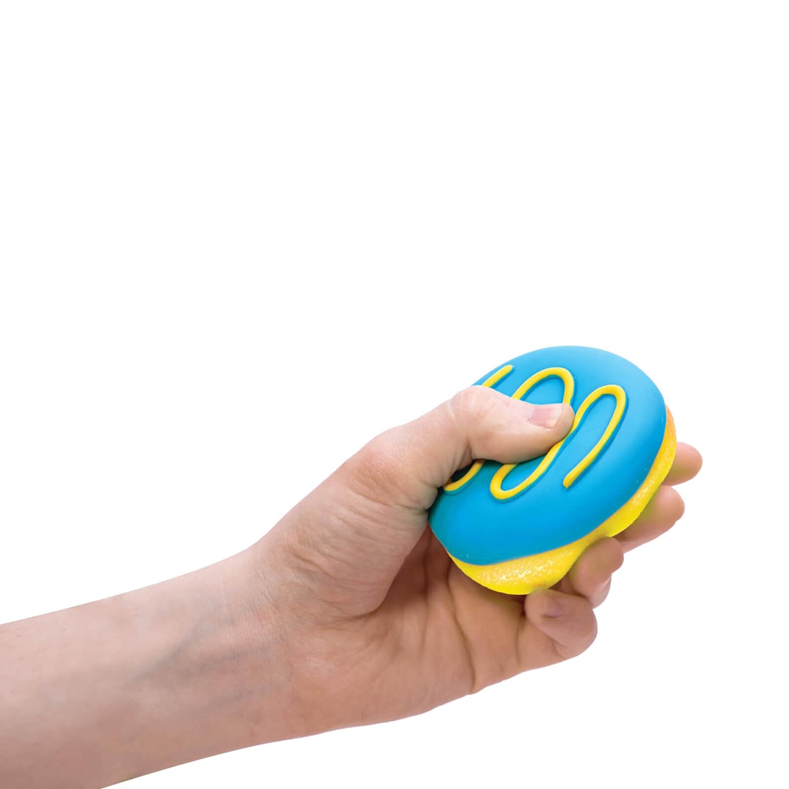 Squishy Fidget Toy - Coloured Jelly Donut