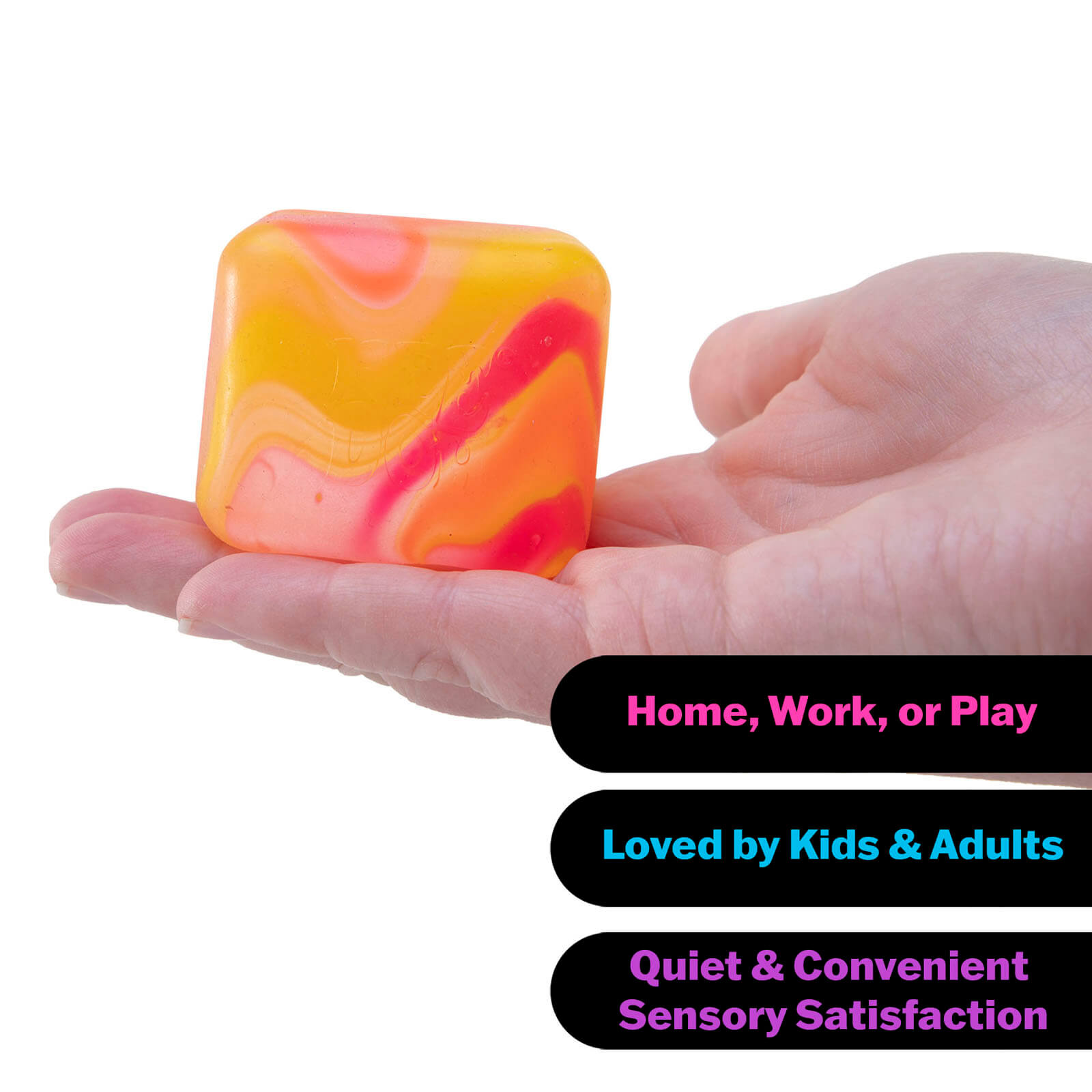 Squishy Fidget Toy - Nice Cube Swirl