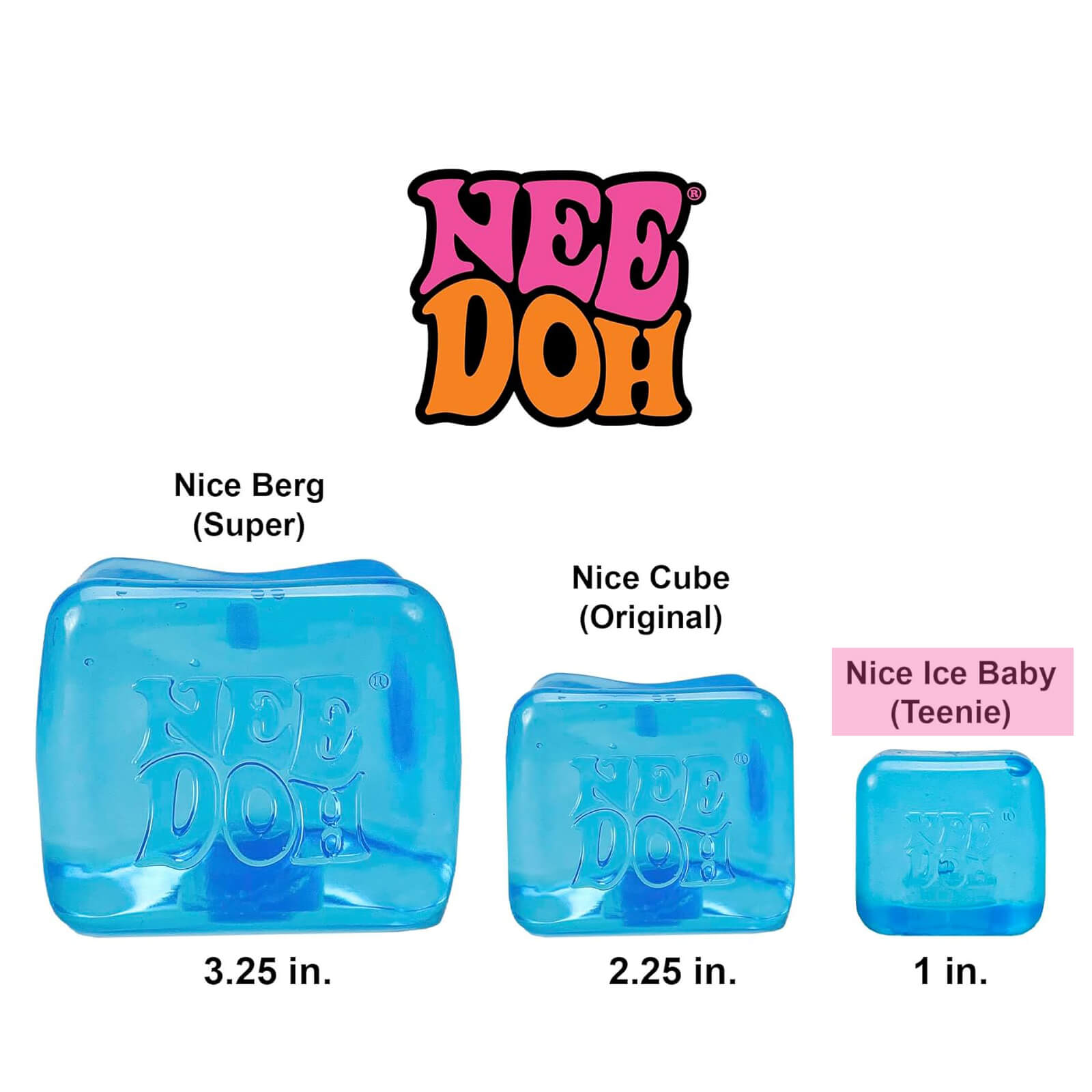 Squishy Fidget Toy - Teenie Single Nice Ice Baby