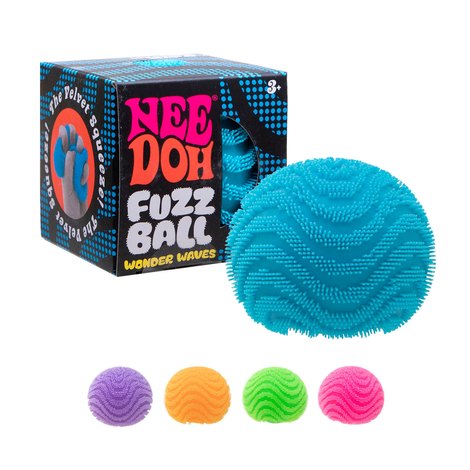 Squishy Stress Ball - Fuzz Ball Wonder Waves