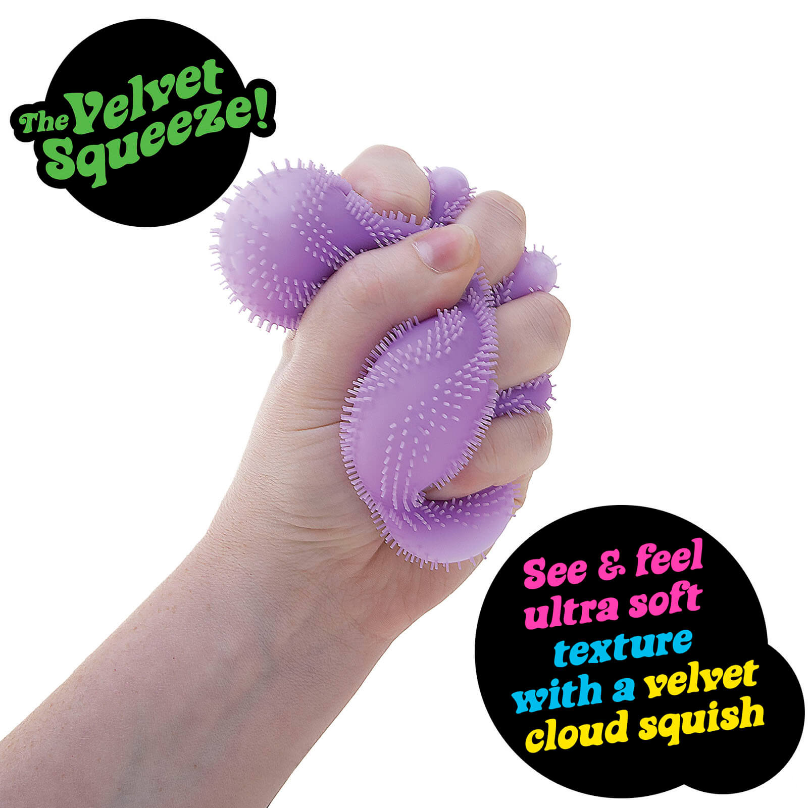 Squishy Stress Ball - Fuzz Ball Wonder Waves