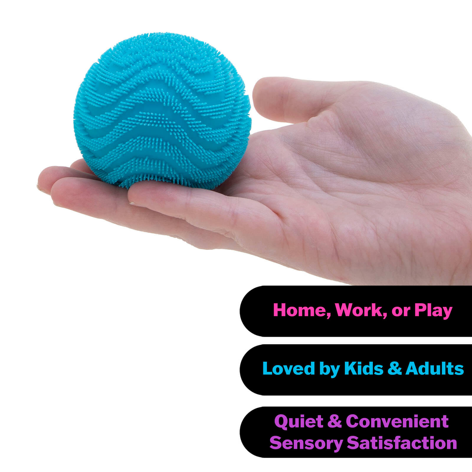 Squishy Stress Ball - Fuzz Ball Wonder Waves