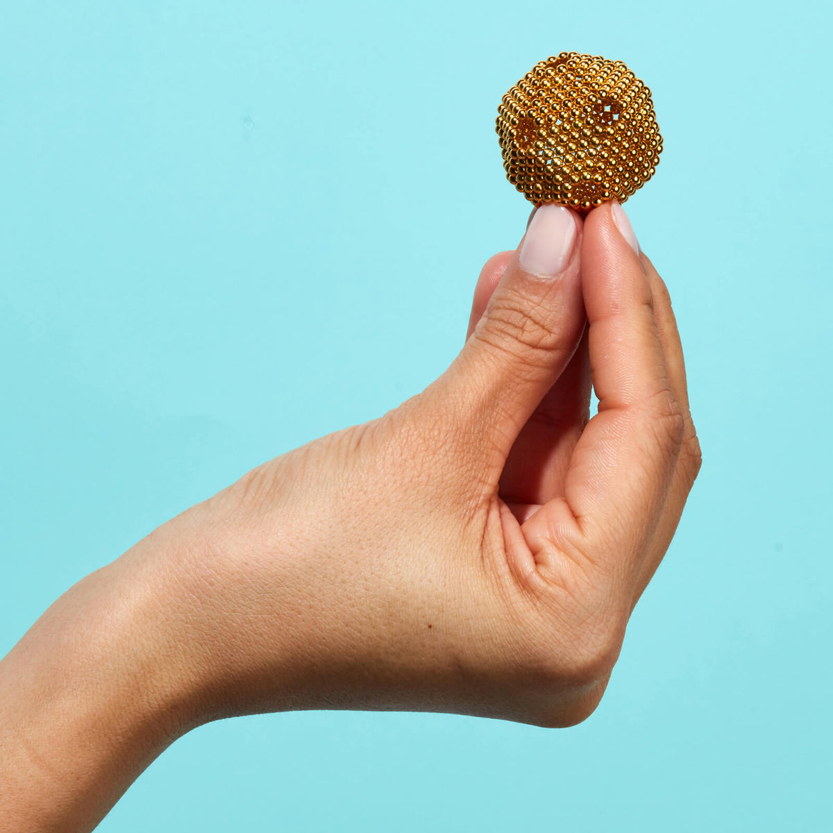 Mini Magnet Balls - Gold