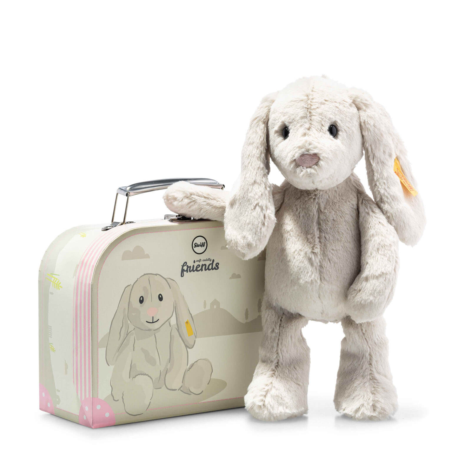 Hoppie Rabbit in Suitcase 26cm