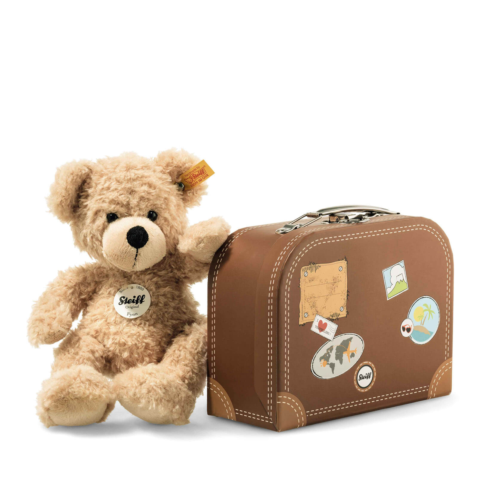 Fynn Teddy Bear in Suitcase 28cm