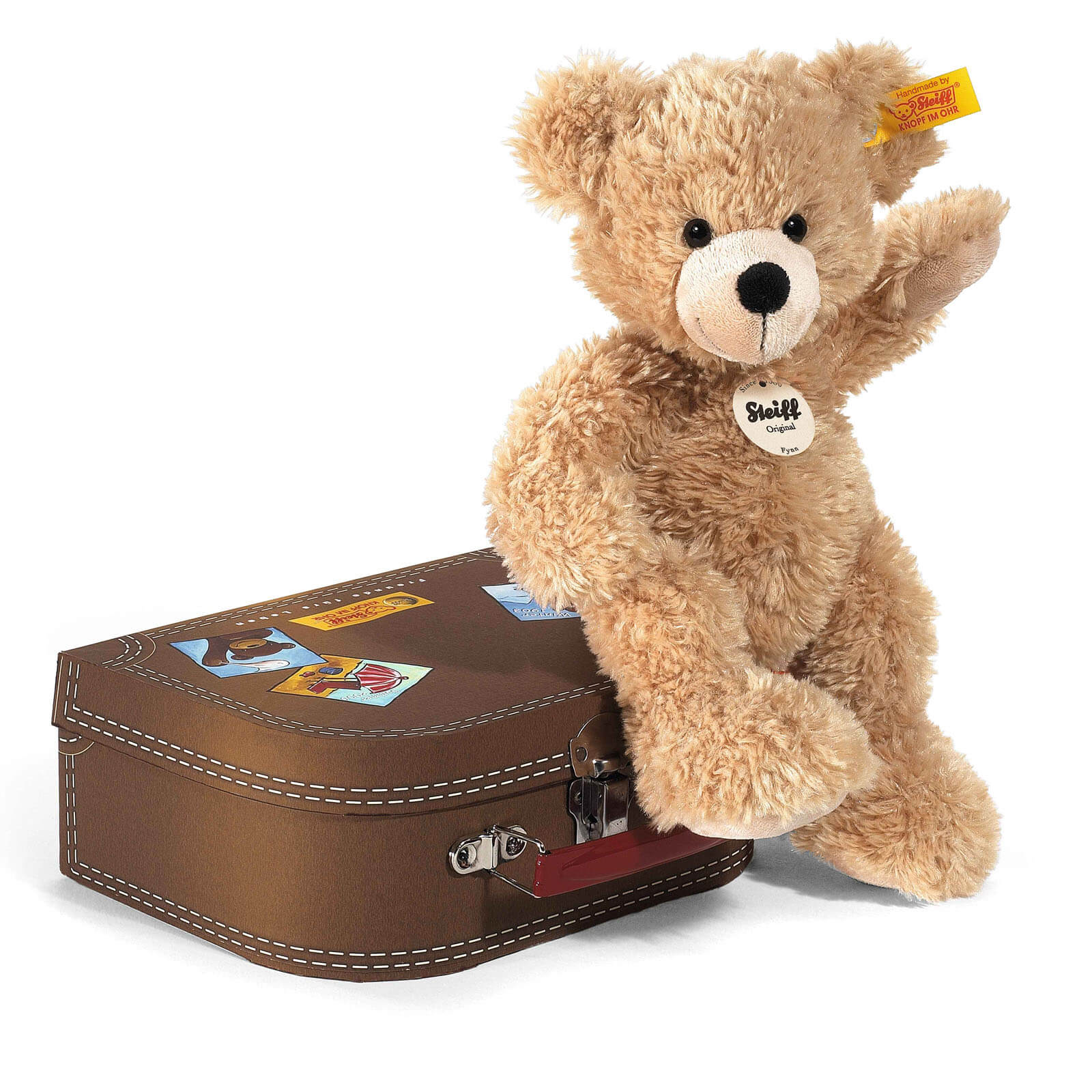 Fynn Teddy Bear in Suitcase 28cm