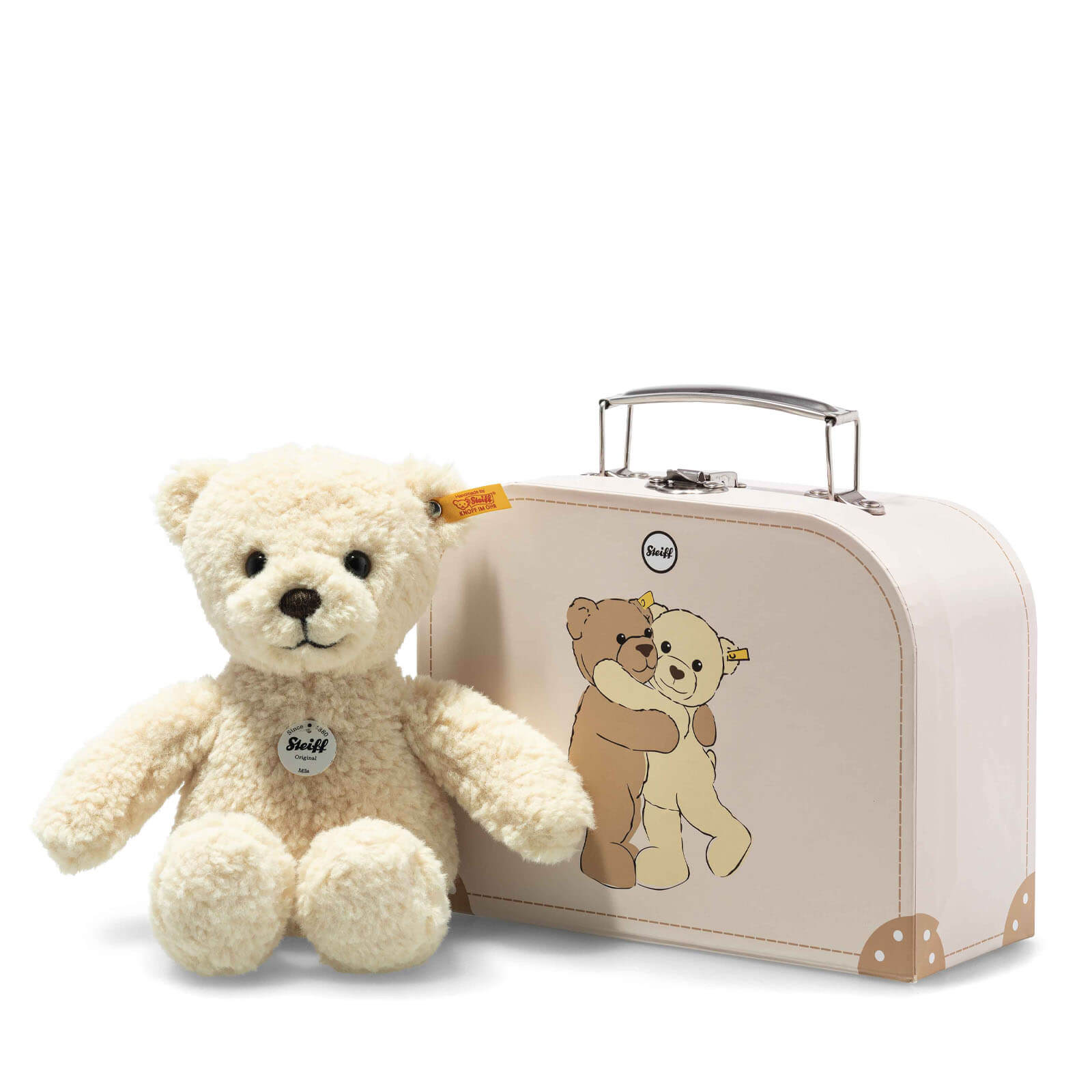 Mila Teddy Bear in Suitcase 21cm