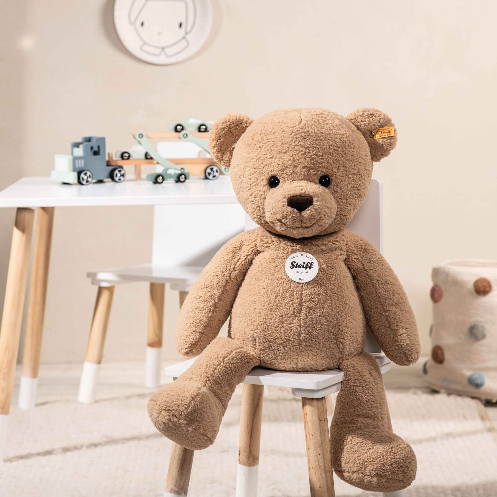 Ben Teddy Bear 54cm - Beige