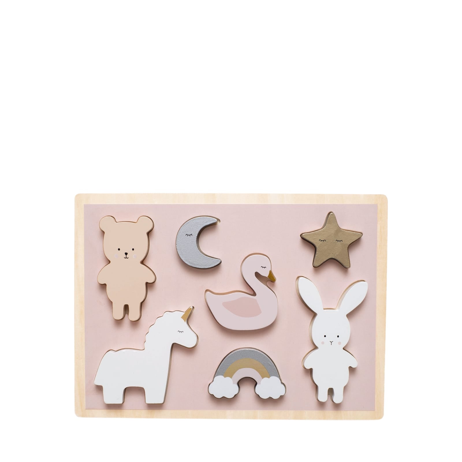 Wooden Puzzle - Unicorn Story