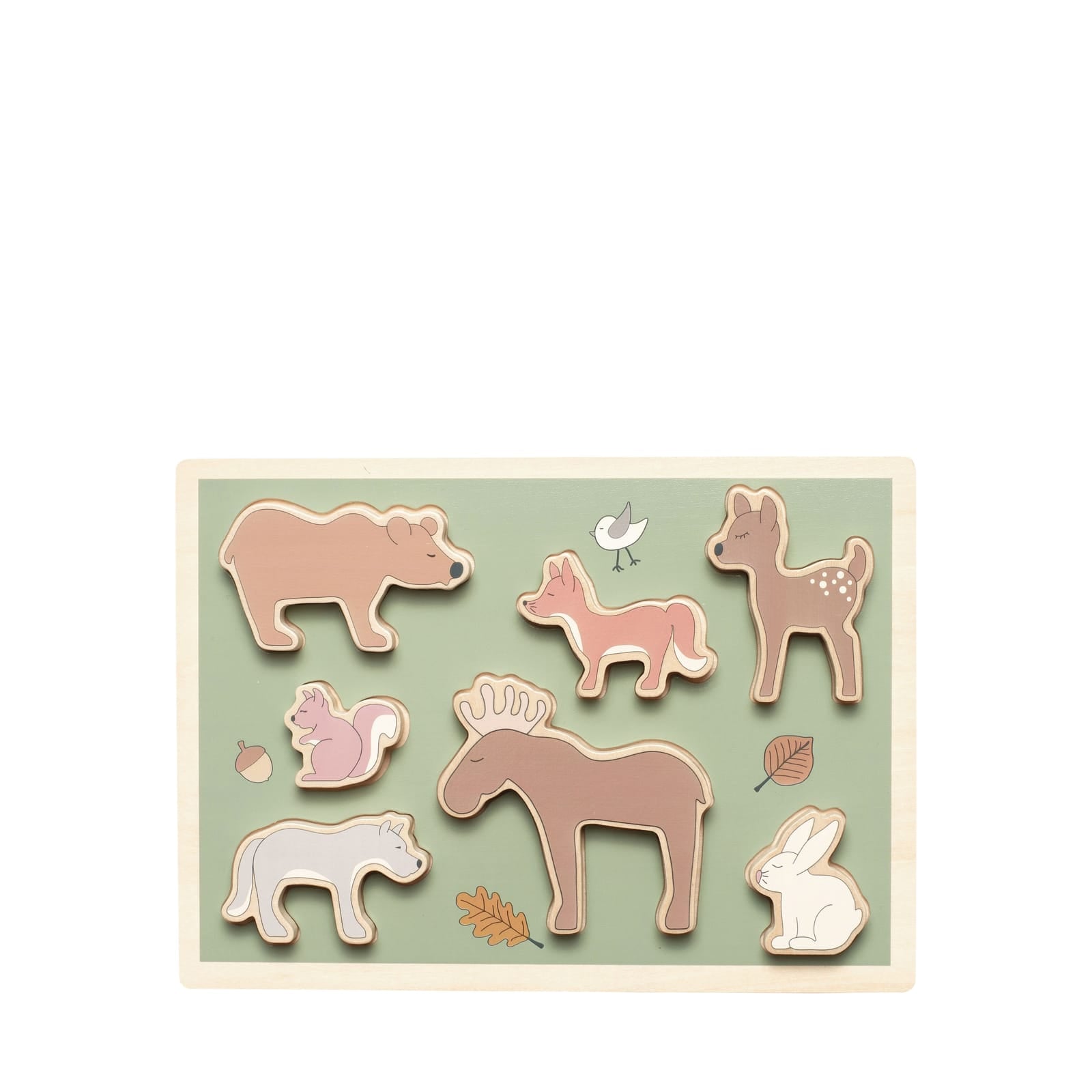 Wooden Puzzle - Forest Animals