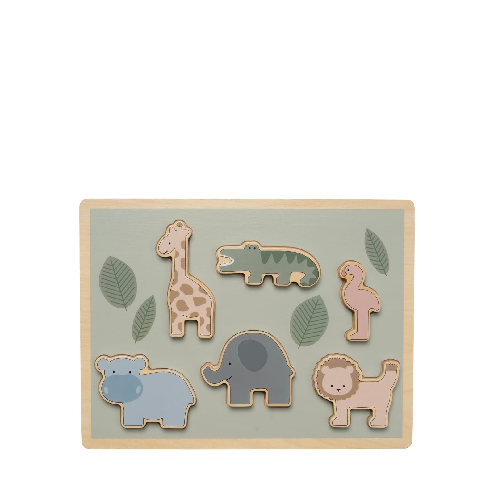 Wooden Puzzle - Safari