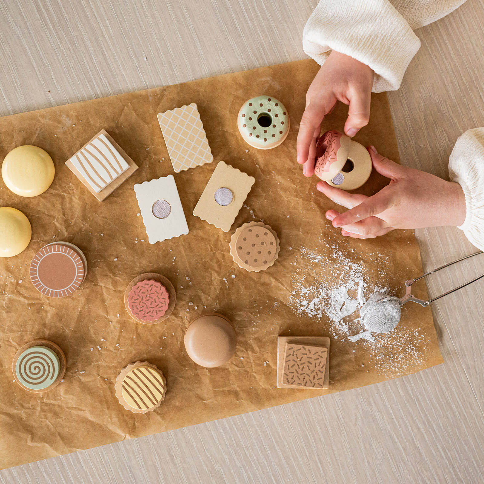 Wooden Stackable Cookies