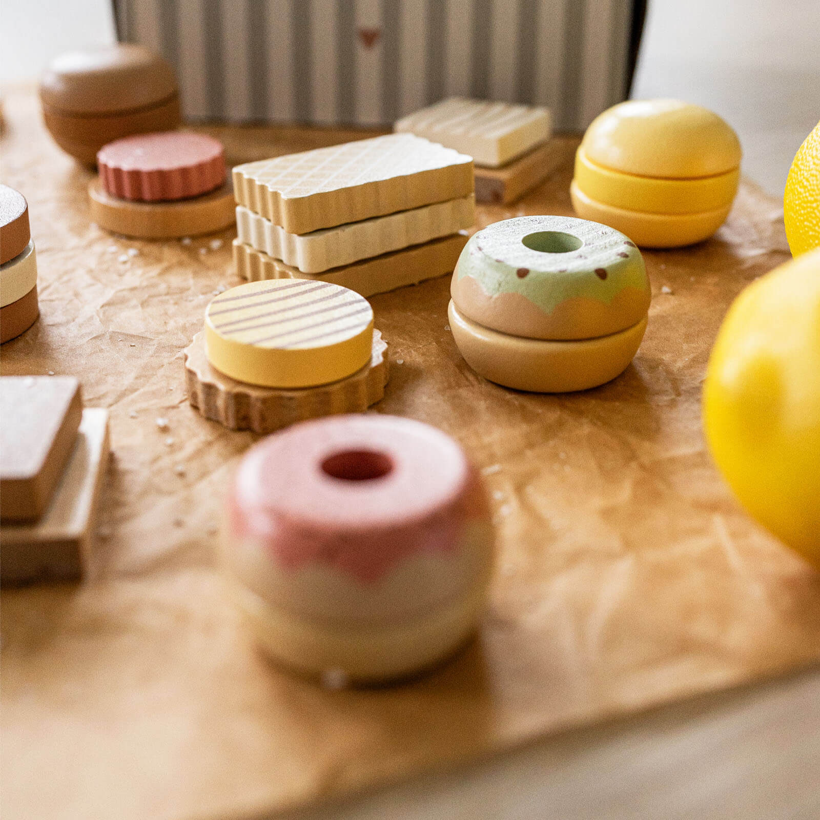 Wooden Stackable Cookies