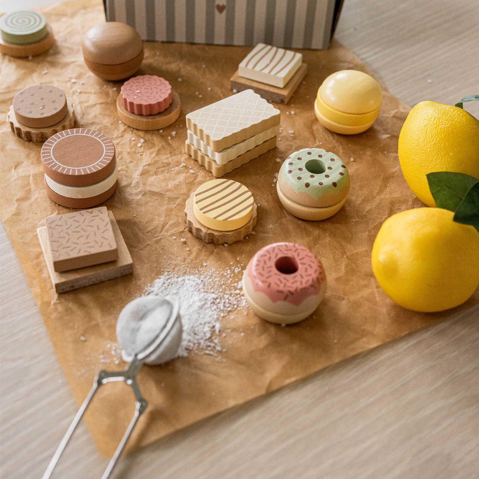 Wooden Stackable Cookies