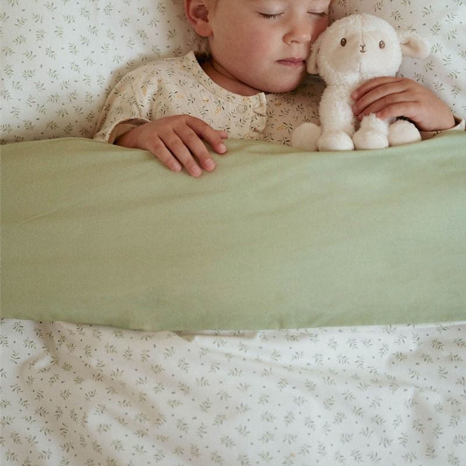 Cot Duvet Cover Set - Blueberry Leaves