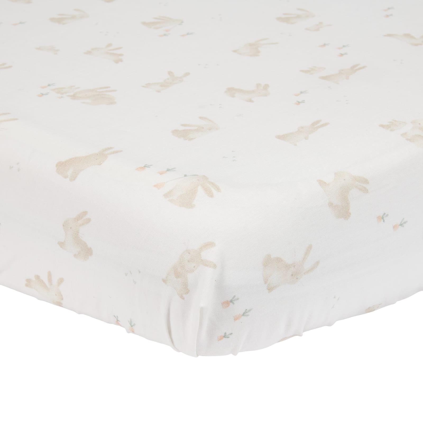 Fitted Cot Sheet 40cm x 80cm - Baby Bunny