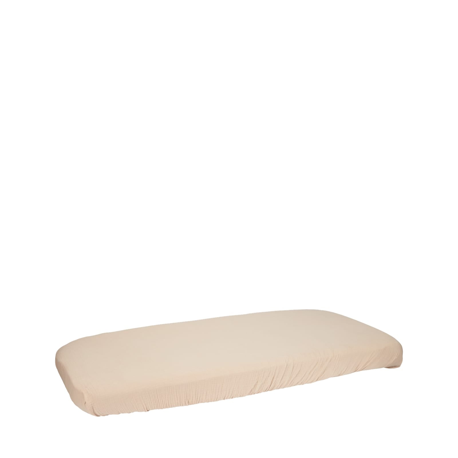 Fitted Cot Sheet 40cm x 80cm - Muslin Beige