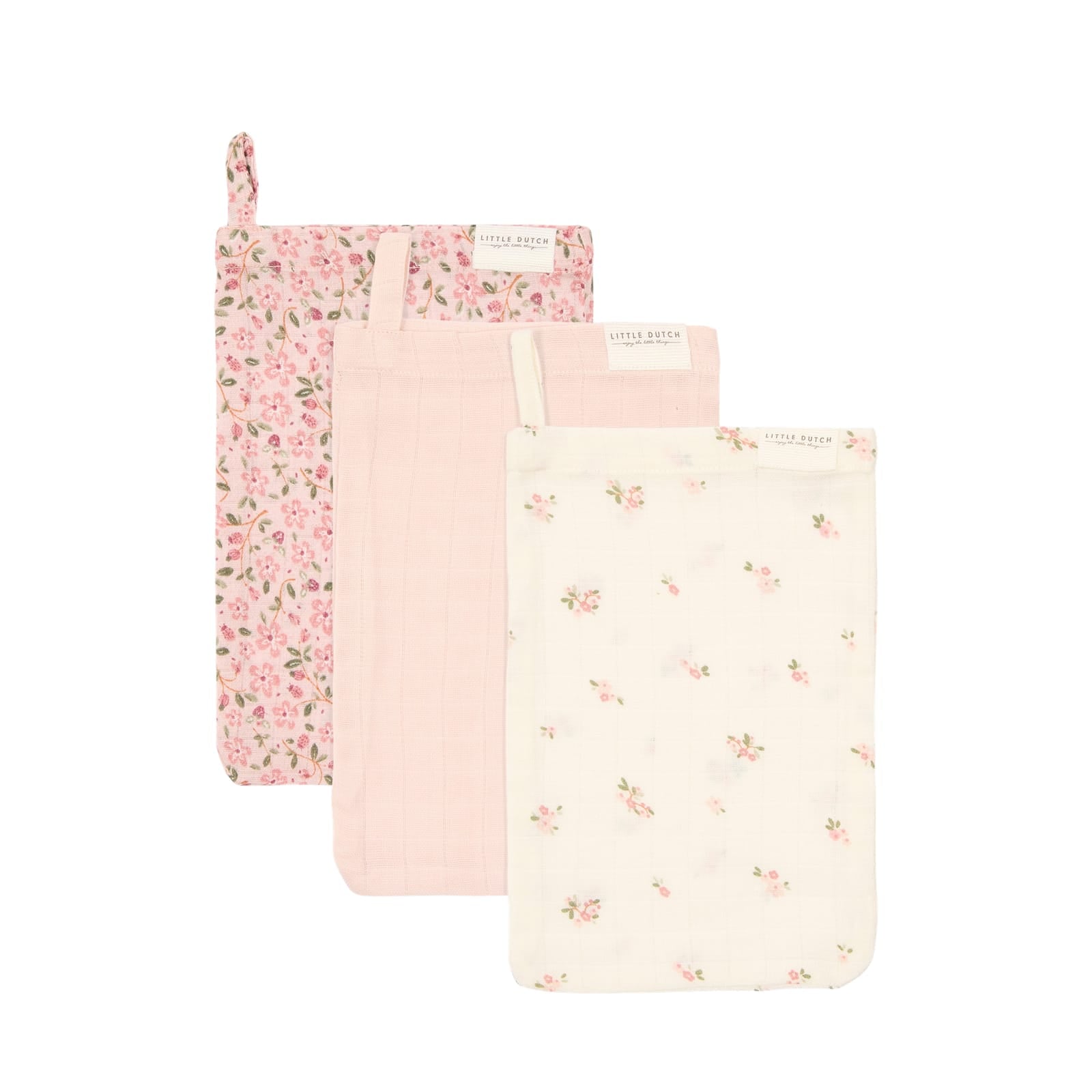 Washcloth 3 Pack - Fairy Garden