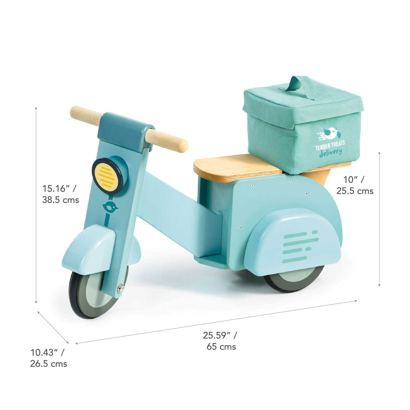 Delivery Scooter - Blue