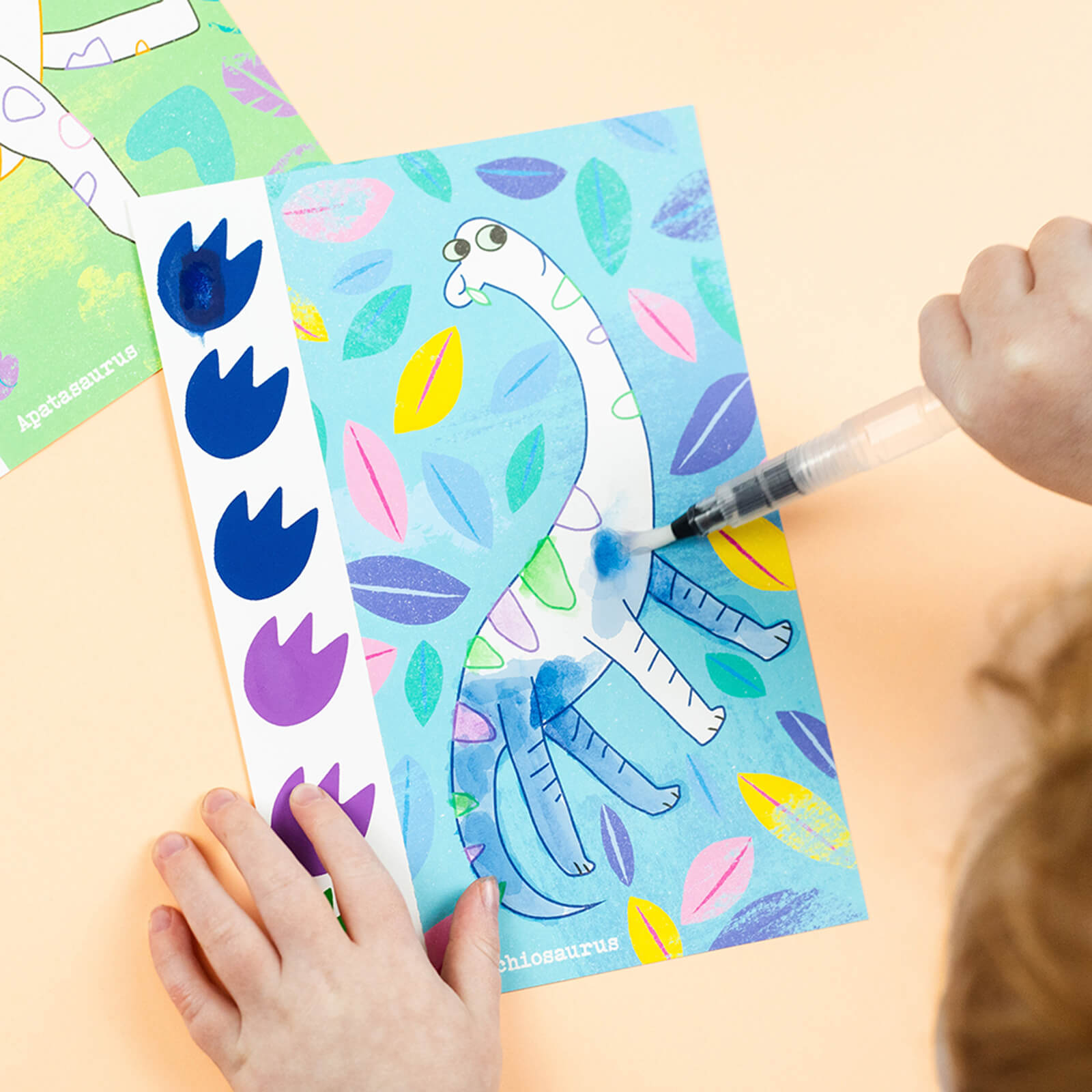 Paint a Picture Set - Dinosaurs