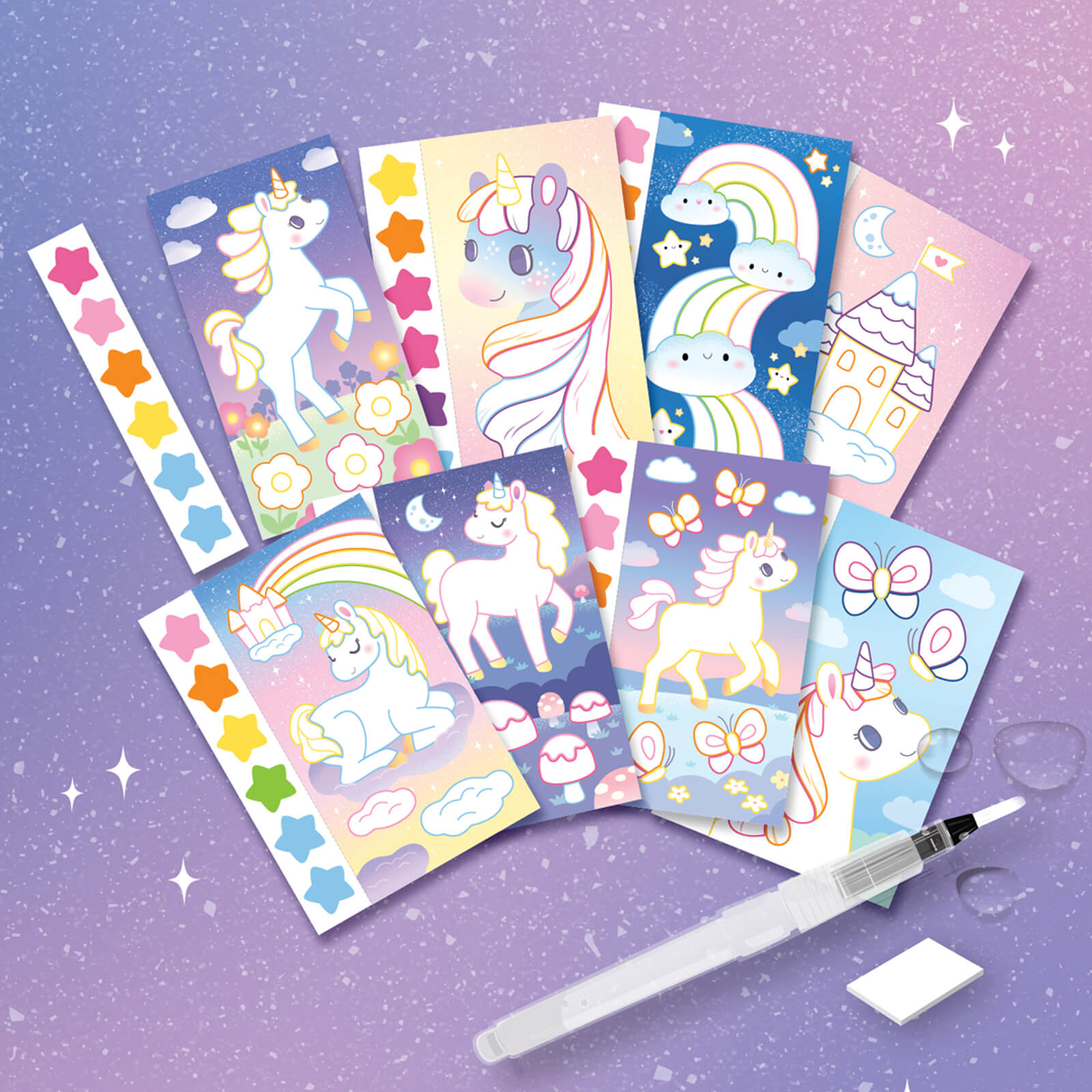 Paint a Picture Set - Unicorn Skies