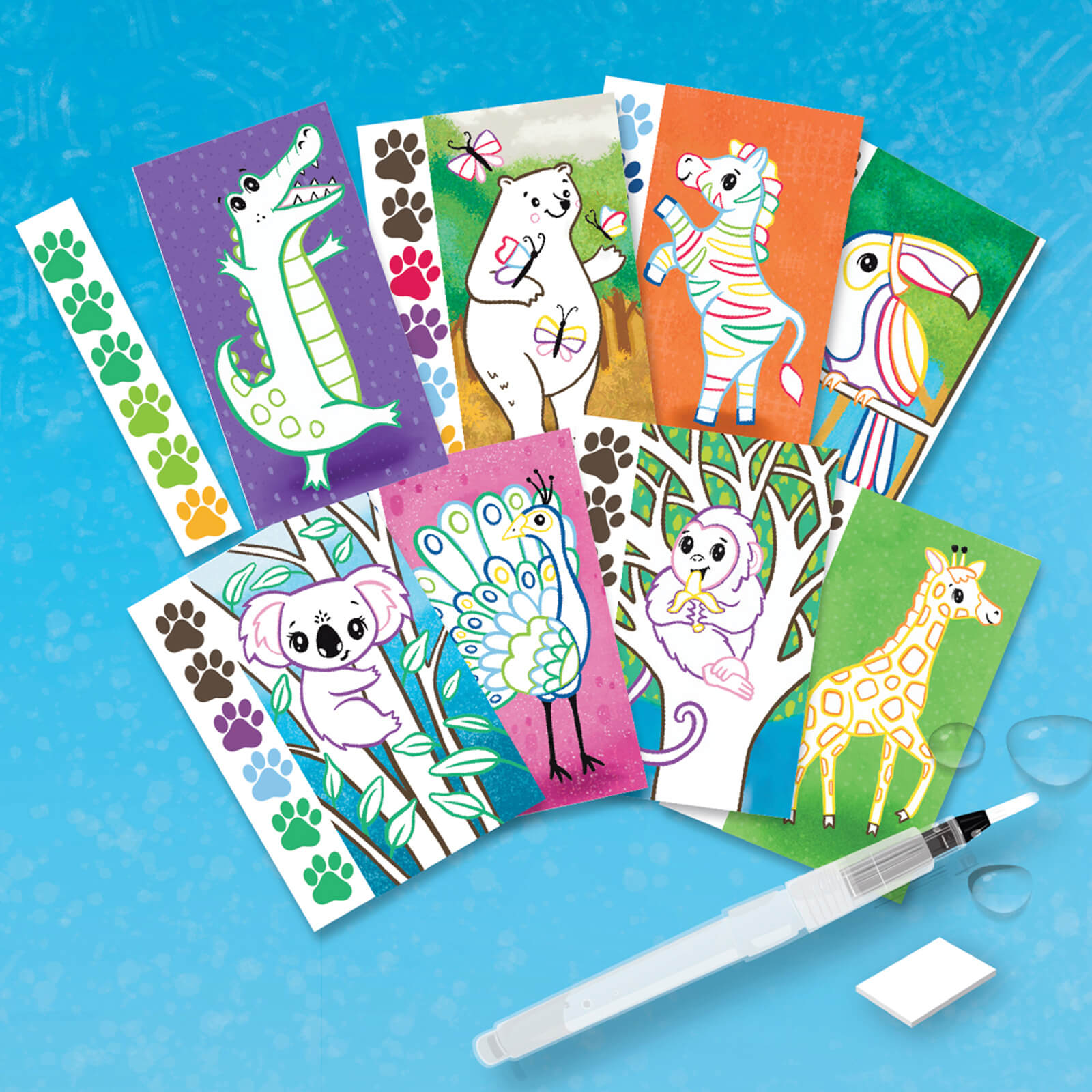 Paint a Picture Set - Wild Animals