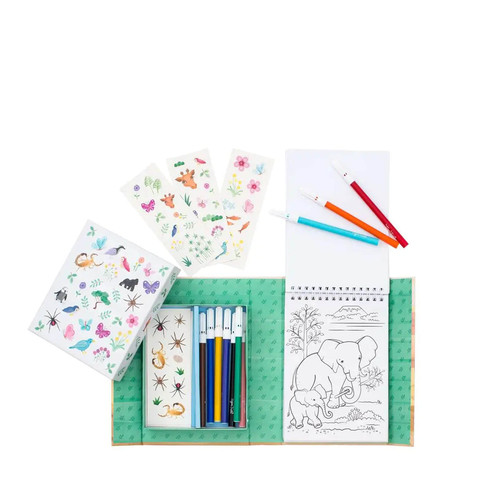 Colouring Set - Animals All Stars