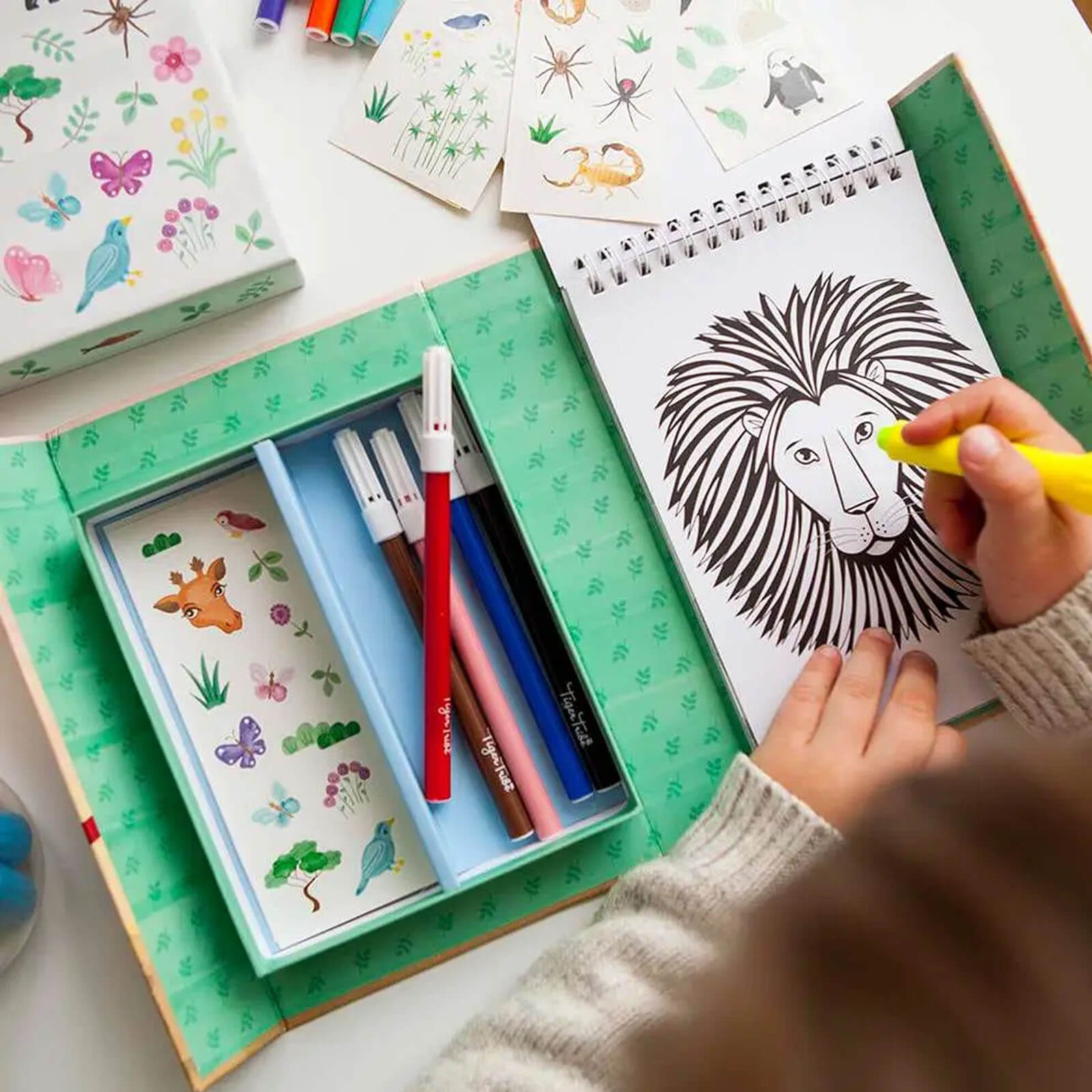 Colouring Set - Animals All Stars