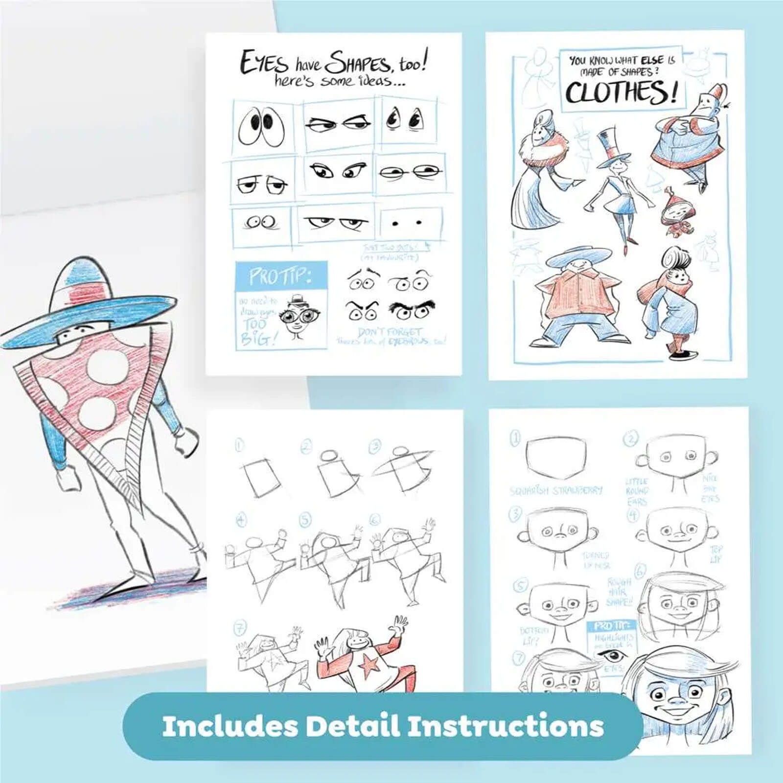 Drawing People - Learn Practice Create