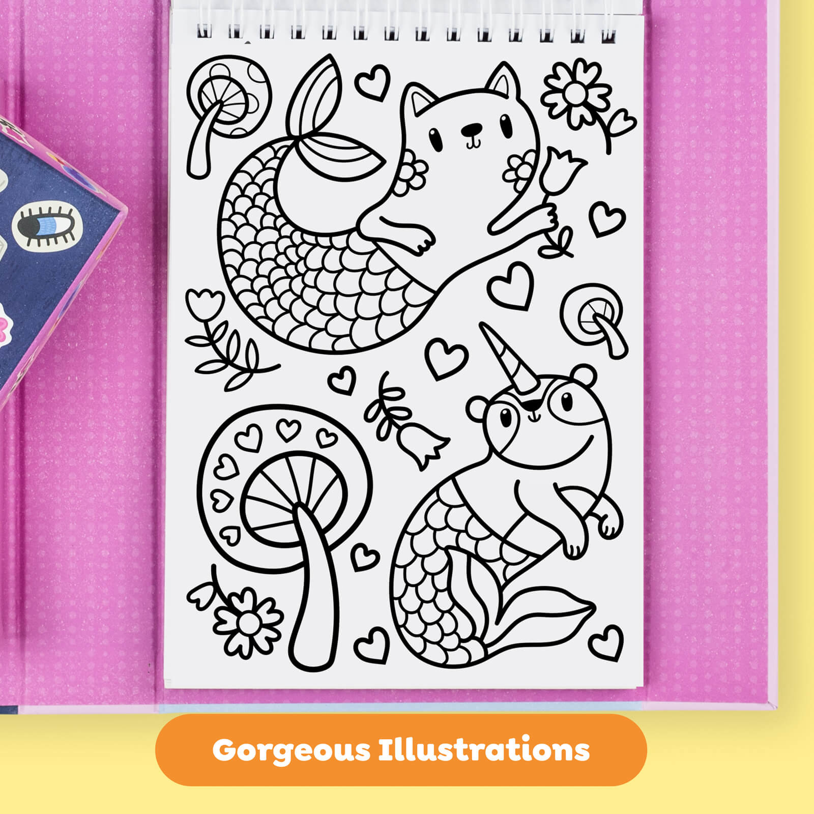 Colouring Set - Magical Creatures