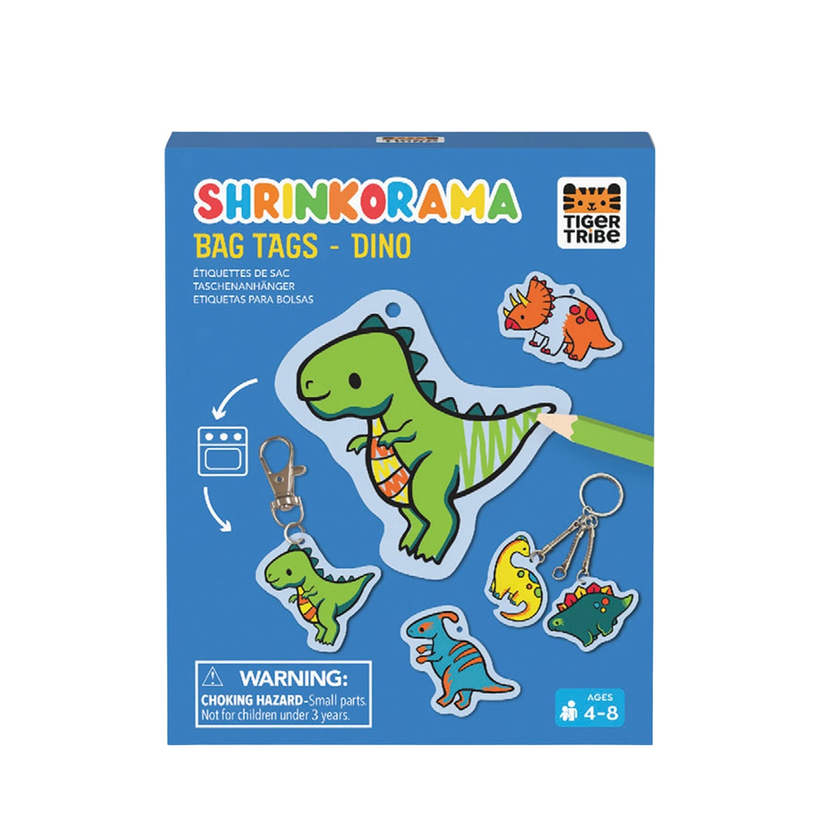 Bag Charm Craft Kit - Dino