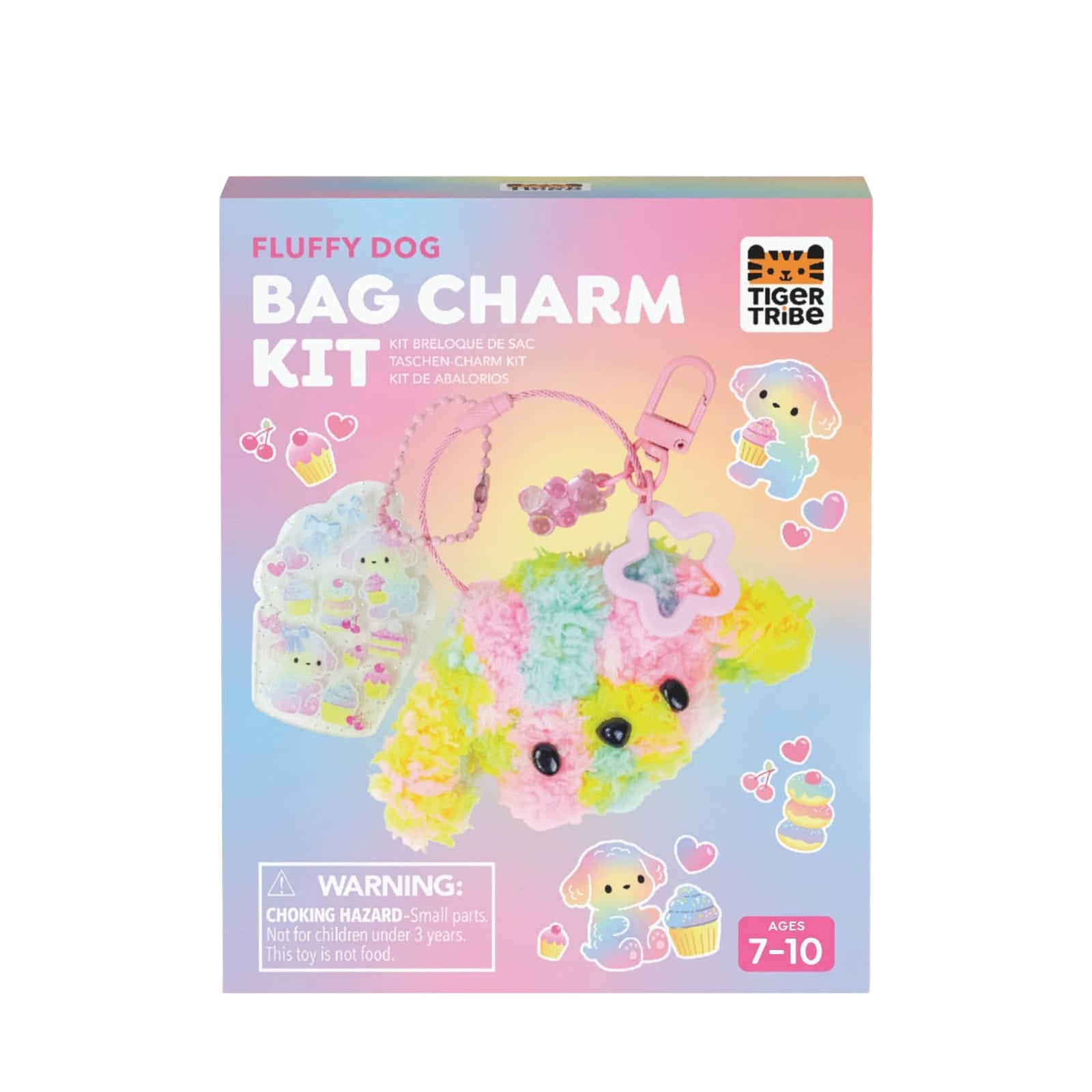 Bag Charm Craft Kit - Fluffy Dog