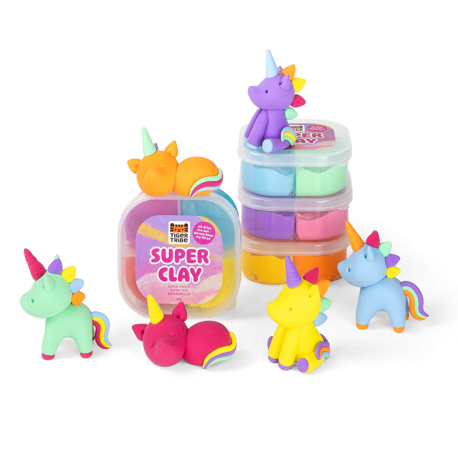 Soft Clay Play Set - Unicorn World