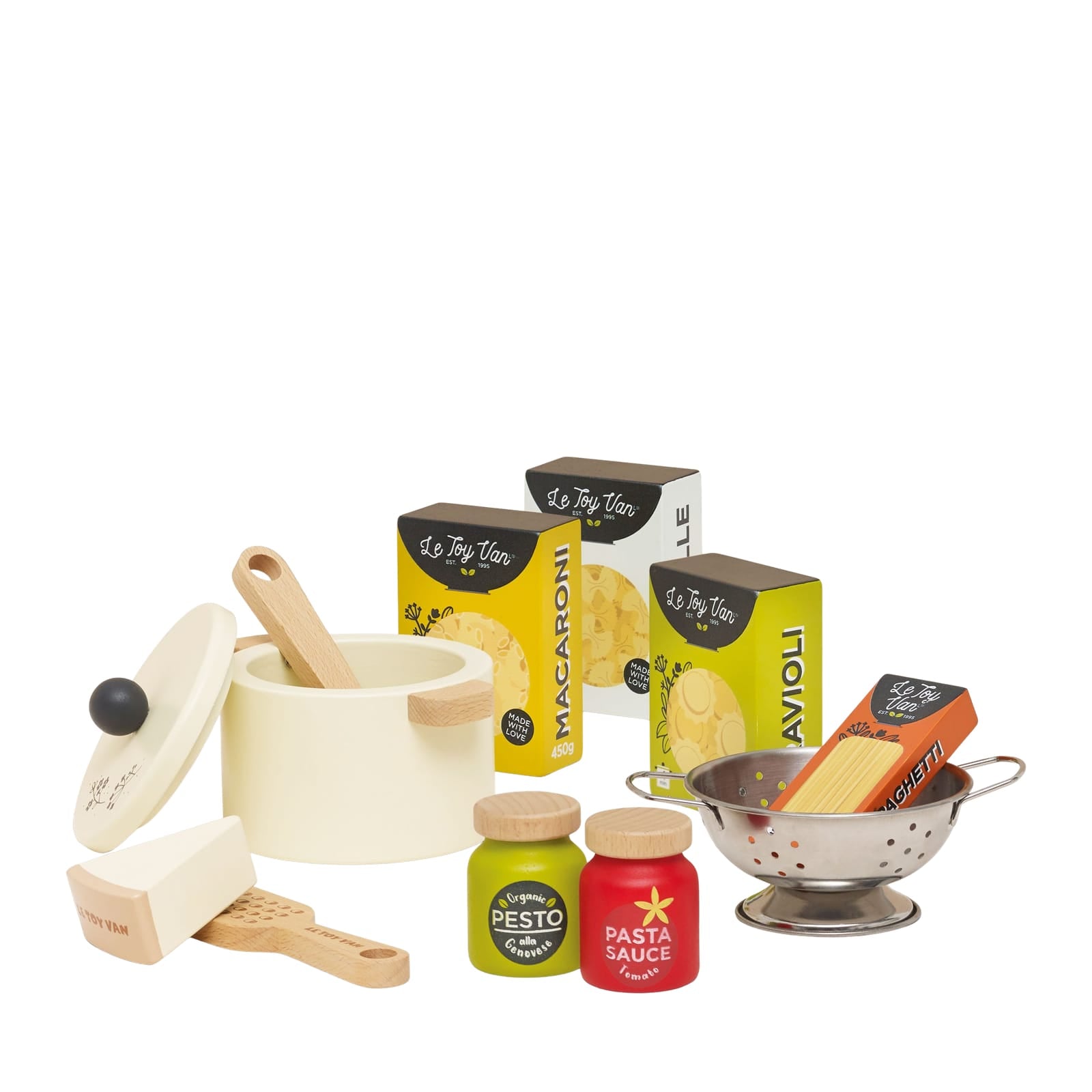 Organic Play Pasta Set - 12 Pieces