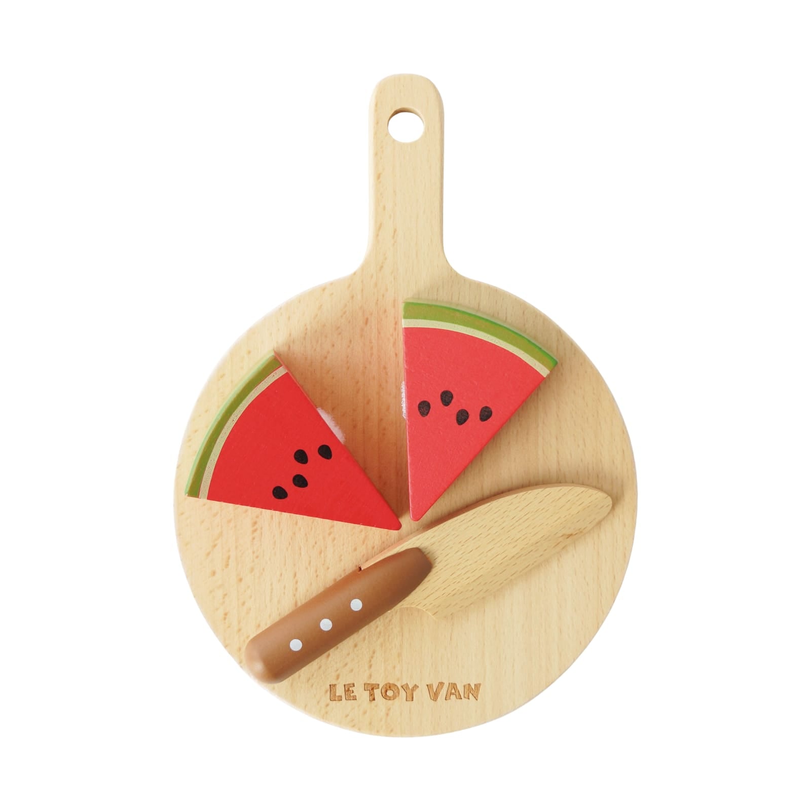 Wooden Chopping Board and Sliceable Play Food