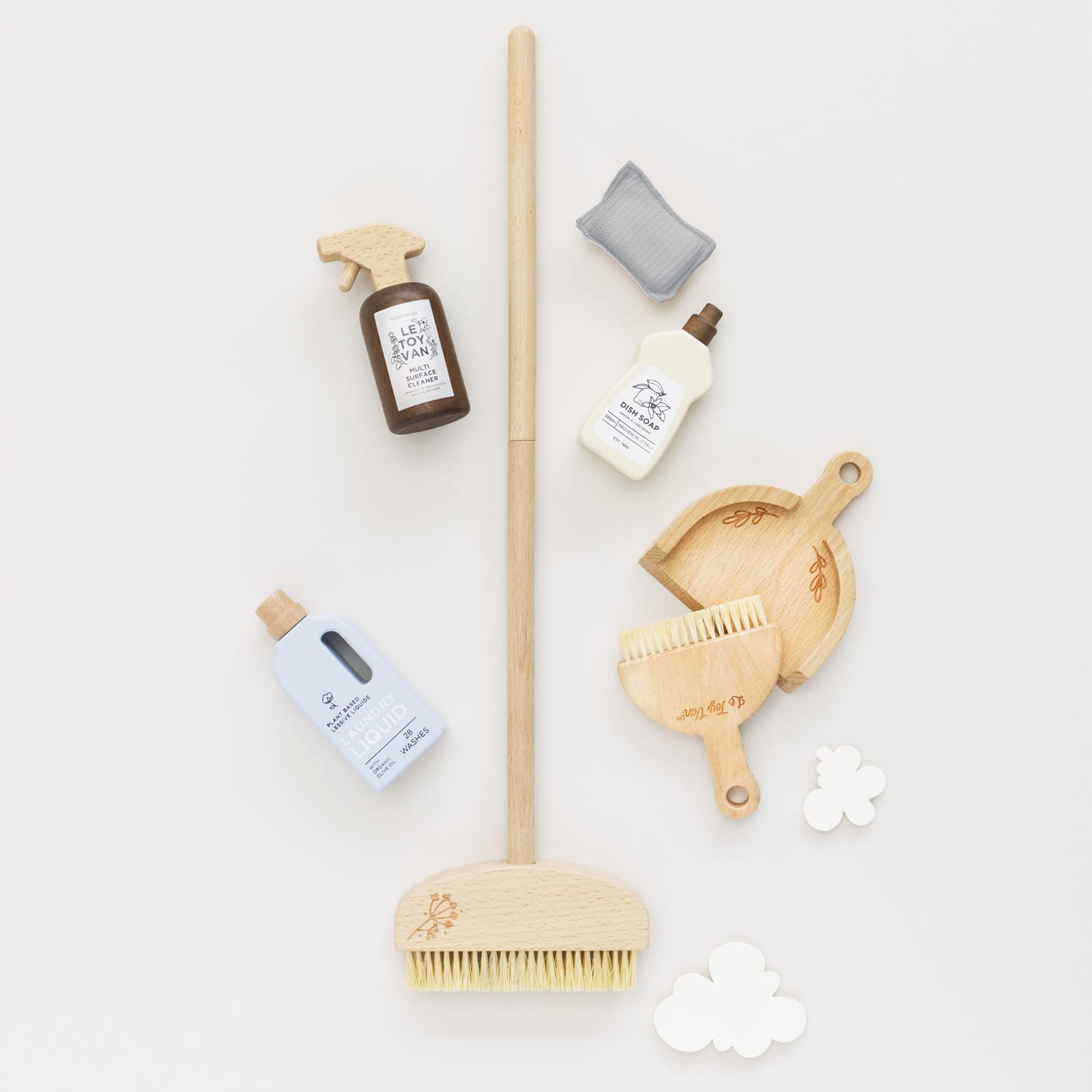 Eco Friendly Cleaning Set - 7 Pieces