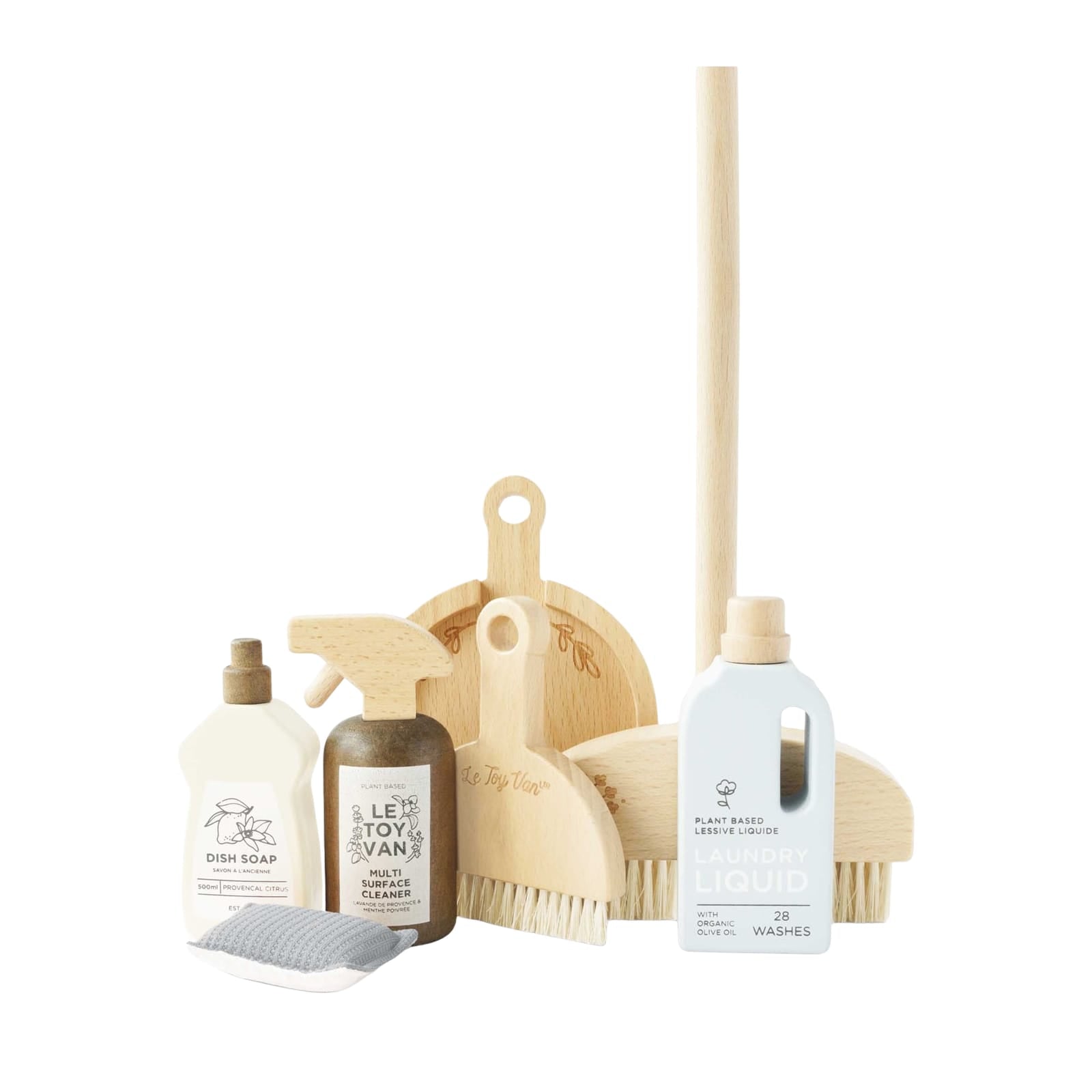 Eco Friendly Cleaning Set - 7 Pieces