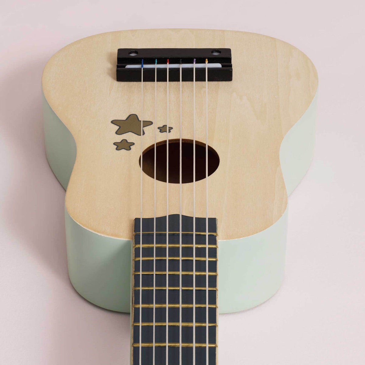 Natural Blue Guitar Play Instrument