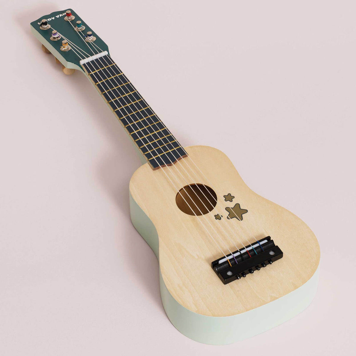 Natural Blue Guitar Play Instrument