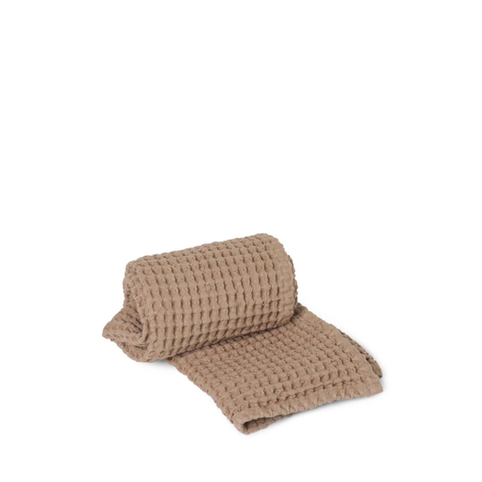 Organic Hand Towel 50cm x 100cm - Tan
