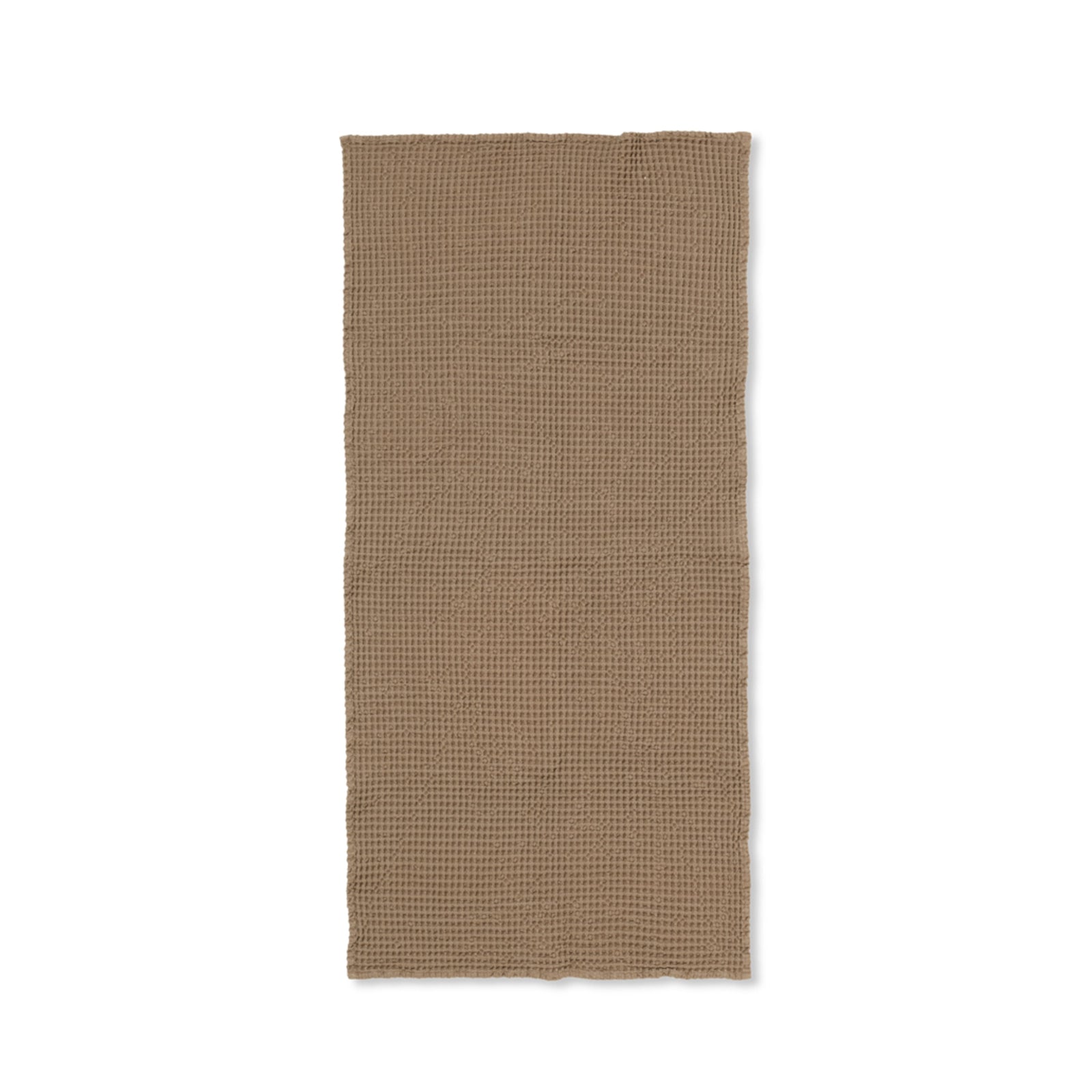 Organic Hand Towel 50cm x 100cm - Tan